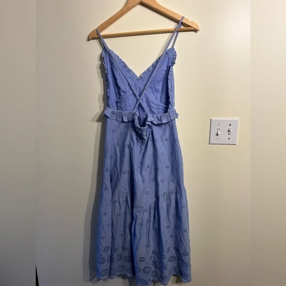 Majorelle  Isla Midi Dress in Periwinkle Blue size medium - Picture 7 of 8